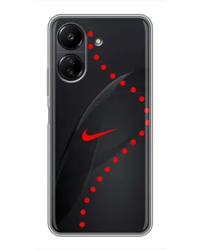 Чохол для Xiaomi POCO C65 з картинкою «Абстрактний дизайн Nike» Чохол для Xiaomi POCO C65 з картинкою «Абстрактний дизайн Nike»