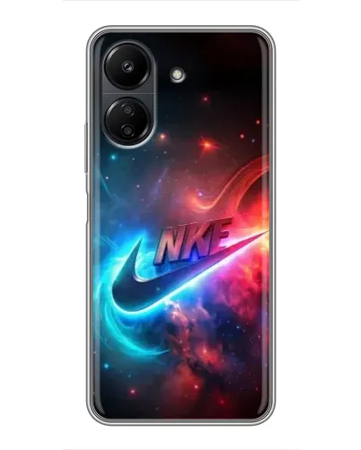 Чохол для Xiaomi POCO C65 з картинкою «Вогняний логотип Nike» Чохол для Xiaomi POCO C65 з картинкою «Вогняний логотип Nike»