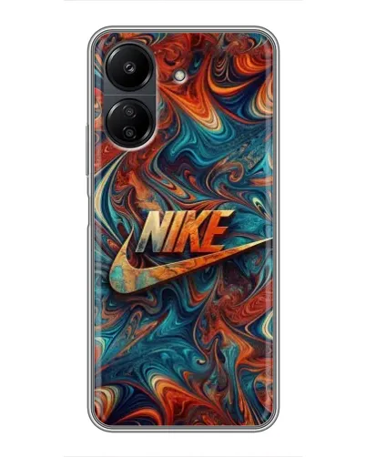 Чохол для Xiaomi POCO C65 з картинкою «Nike в абстракції» Чохол для Xiaomi POCO C65 з картинкою «Nike в абстракції»