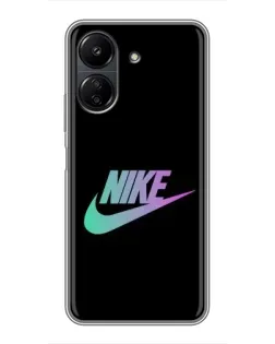 Чохол для Xiaomi POCO C65 з картинкою «Nike — міська ніч»
