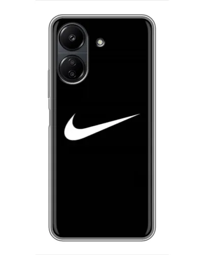 Чехол для Xiaomi POCO C65 с картинкой «Минималистический Найк» Чехол для Xiaomi POCO C65 с картинкой «Минималистический Найк»