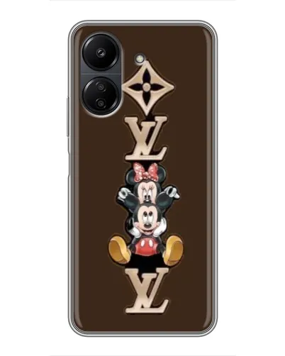 Чохол для Xiaomi POCO C65 з картинкою «LV та Міккі Маус» Чохол для Xiaomi POCO C65 з картинкою «LV та Міккі Маус»