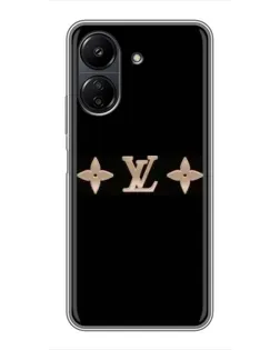 Чохол для Xiaomi POCO C65 з картинкою «Louis Vuitton — мінімалізм»