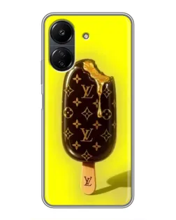 Чохол для Xiaomi POCO C65 з картинкою «Морозиво від LV»