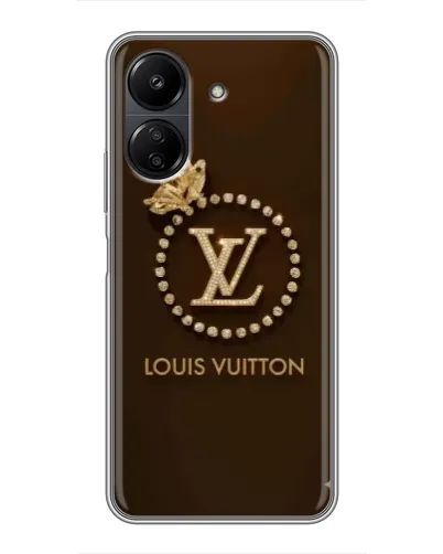 Чохол для Xiaomi POCO C65 з картинкою «LV — золота печатка» Чохол для Xiaomi POCO C65 з картинкою «LV — золота печатка»