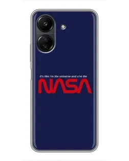 Чохол для Xiaomi POCO C65 з картинкою «NASA — глибокий космос»