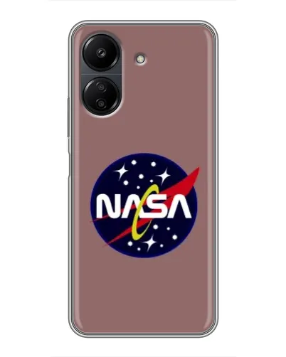 Чохол для Xiaomi POCO C65 з картинкою «NASA — ретро космос» Чохол для Xiaomi POCO C65 з картинкою «NASA — ретро космос»