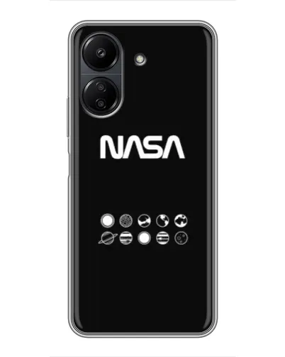 Чохол для Xiaomi POCO C65 з картинкою «NASA — технічний принт» Чохол для Xiaomi POCO C65 з картинкою «NASA — технічний принт»
