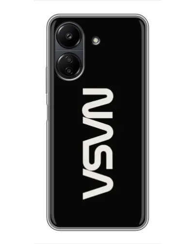 Чохол для Xiaomi POCO C65 з картинкою «NASA — вертикальний логотип» Чохол для Xiaomi POCO C65 з картинкою «NASA — вертикальний логотип»