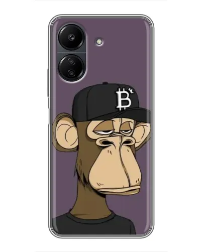 Чохол для Xiaomi POCO C65 з картинкою «Bored Ape в кепці» Чохол для Xiaomi POCO C65 з картинкою «Bored Ape в кепці»