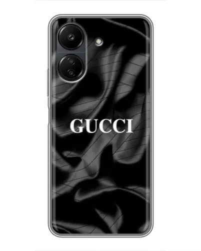 Чехол для Xiaomi POCO C65 с картинкой «Gucci — шелковые волны» Чехол для Xiaomi POCO C65 с картинкой «Gucci — шелковые волны»