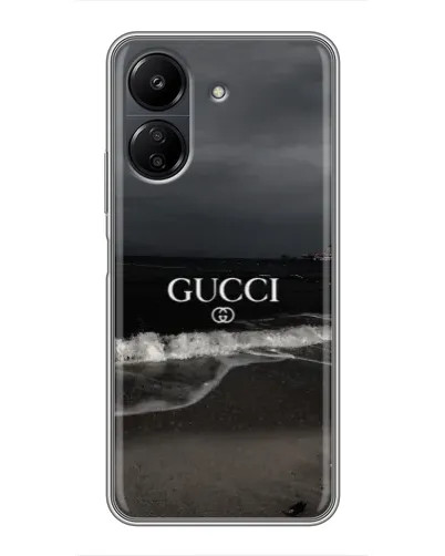 Чехол для Xiaomi POCO C65 с картинкой «Gucci — морской прибой» Чехол для Xiaomi POCO C65 с картинкой «Gucci — морской прибой»