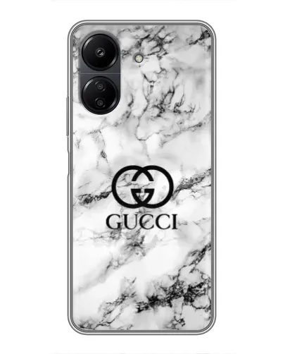Чехол для Xiaomi POCO C65 с картинкой «Gucci — мраморный шик» Чехол для Xiaomi POCO C65 с картинкой «Gucci — мраморный шик»