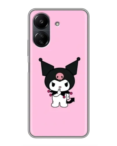 Чохол для Xiaomi POCO C65 з картинкою «Kuromi — рожева ніжність» Чохол для Xiaomi POCO C65 з картинкою «Kuromi — рожева ніжність»