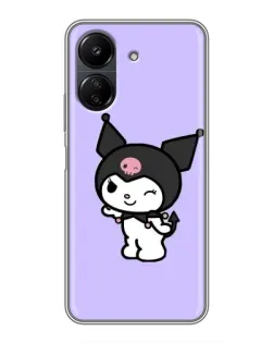Чохол для Xiaomi POCO C65 з картинкою «Класична Kuromi» Чохол для Xiaomi POCO C65 з картинкою «Класична Kuromi»