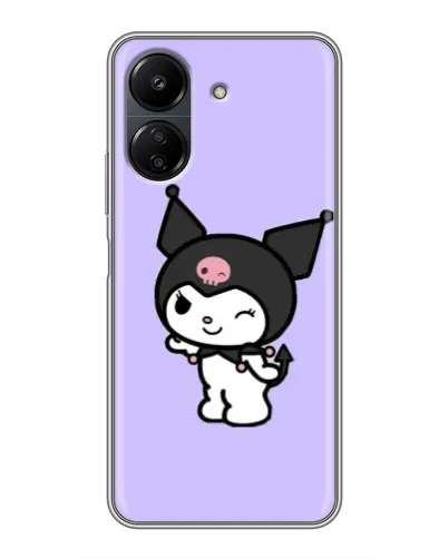 Чохол для Xiaomi POCO C65 з картинкою «Класична Kuromi» Чохол для Xiaomi POCO C65 з картинкою «Класична Kuromi»