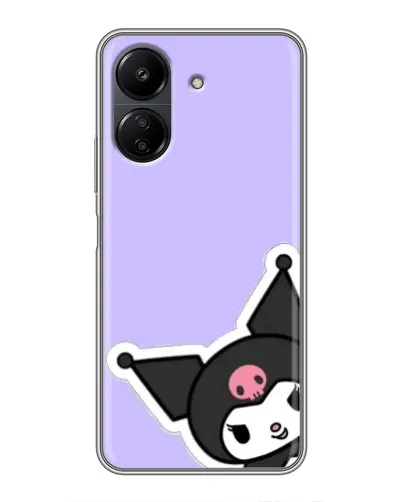 Чохол для Xiaomi POCO C65 з картинкою «Кумедна Kuromi» Чохол для Xiaomi POCO C65 з картинкою «Кумедна Kuromi»