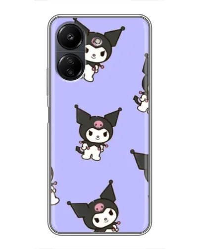 Чохол для Xiaomi POCO C65 з картинкою «Паттерн з Kuromi» Чохол для Xiaomi POCO C65 з картинкою «Паттерн з Kuromi»