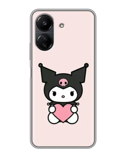 Чохол для Xiaomi POCO C65 з картинкою «Kuromi та серце» Чохол для Xiaomi POCO C65 з картинкою «Kuromi та серце»