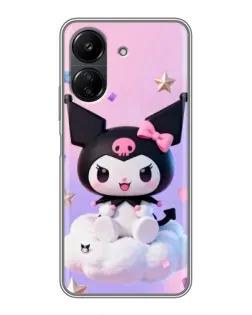 Чохол для Xiaomi POCO C65 з картинкою «Рок-зірка Kuromi» Чохол для Xiaomi POCO C65 з картинкою «Рок-зірка Kuromi»