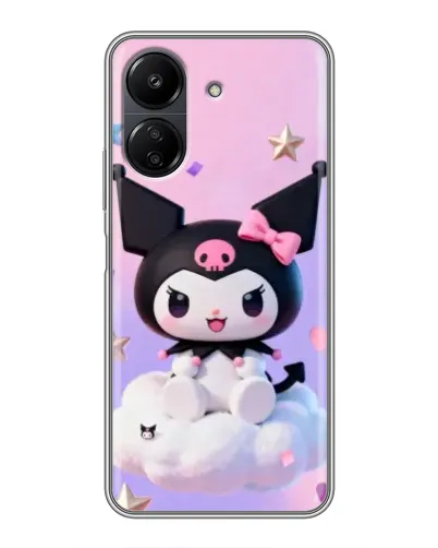 Чохол для Xiaomi POCO C65 з картинкою «Рок-зірка Kuromi» Чохол для Xiaomi POCO C65 з картинкою «Рок-зірка Kuromi»