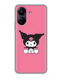 Чохол для Xiaomi POCO C65 з картинкою «Похмура Kuromi» Чохол для Xiaomi POCO C65 з картинкою «Похмура Kuromi»