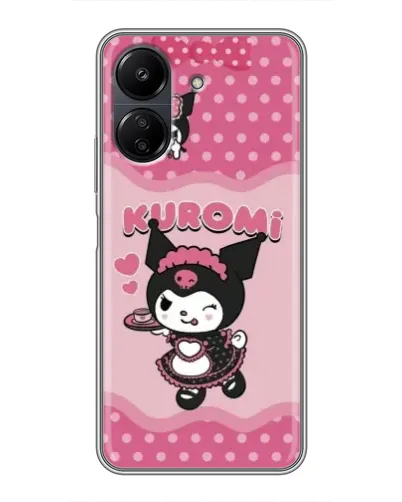 Чохол для Xiaomi POCO C65 з картинкою «Kuromi в окулярах» Чохол для Xiaomi POCO C65 з картинкою «Kuromi в окулярах»
