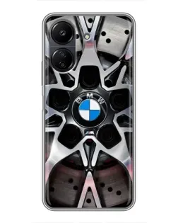 Чохол для Xiaomi POCO C65 з картинкою «BMW — деталь диска» Чохол для Xiaomi POCO C65 з картинкою «BMW — деталь диска»