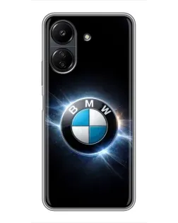 Чохол для Xiaomi POCO C65 з картинкою «BMW — неонове сяйво» Чохол для Xiaomi POCO C65 з картинкою «BMW — неонове сяйво»