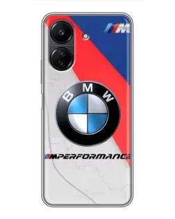 Чохол для Xiaomi POCO C65 з картинкою «BMW Performance стиль» Чохол для Xiaomi POCO C65 з картинкою «BMW Performance стиль»