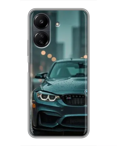 Чохол для Xiaomi POCO C65 з картинкою «BMW у вогнях міста» Чохол для Xiaomi POCO C65 з картинкою «BMW у вогнях міста»
