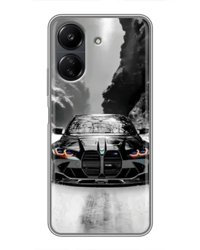 Чехол для Xiaomi POCO C65 с картинкой «BMW — акварельный дрифт» Чехол для Xiaomi POCO C65 с картинкой «BMW — акварельный дрифт»