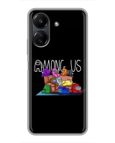 Чохол для Xiaomi POCO C65 з картинкою «Логотип Among Us» Чохол для Xiaomi POCO C65 з картинкою «Логотип Among Us»