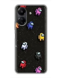Чохол для Xiaomi POCO C65 з картинкою «Космічний патерн Among Us» Чохол для Xiaomi POCO C65 з картинкою «Космічний патерн Among Us»