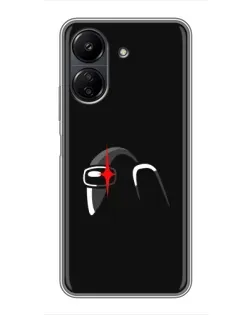 Чохол для Xiaomi POCO C65 з картинкою «Among Us шолом» Чохол для Xiaomi POCO C65 з картинкою «Among Us шолом»