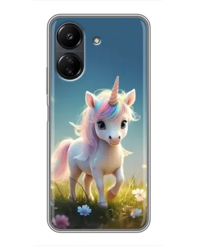 Чохол для Xiaomi POCO C65 з картинкою «Єдиноріг на галявині» Чохол для Xiaomi POCO C65 з картинкою «Єдиноріг на галявині»