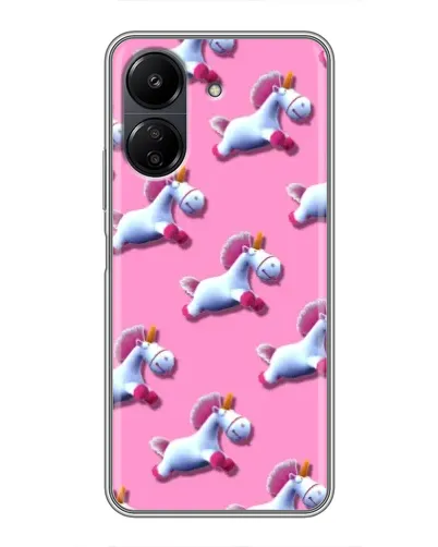 Чохол для Xiaomi POCO C65 з картинкою «Єдинороги на рожевому» Чохол для Xiaomi POCO C65 з картинкою «Єдинороги на рожевому»
