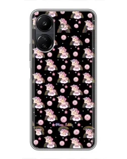 Чохол для Xiaomi POCO C65 з картинкою «Magic Unicorn паттерн»