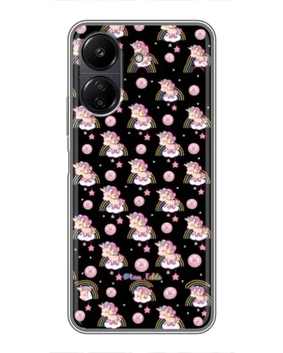 Чохол для Xiaomi POCO C65 з картинкою «Magic Unicorn паттерн» Чохол для Xiaomi POCO C65 з картинкою «Magic Unicorn паттерн»