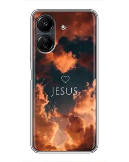 Чохол для Xiaomi POCO C65 з картинкою «Сяйво Імені Jesus» Чохол для Xiaomi POCO C65 з картинкою «Сяйво Імені Jesus»