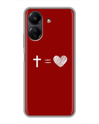 Чохол для Xiaomi POCO C65 з картинкою «Рівняння любові» Чохол для Xiaomi POCO C65 з картинкою «Рівняння любові»