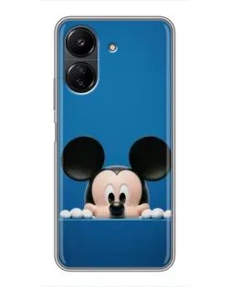 Чохол для Xiaomi POCO C65 з картинкою «Міккі виглядає»