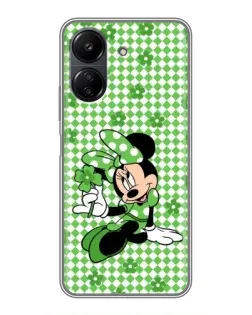 Чохол для Xiaomi POCO C65 з картинкою «Mickey в клітинку»