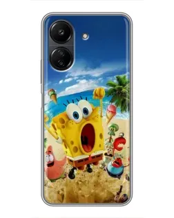 Чохол для Xiaomi POCO C65 з картинкою «Розваги на пляжі»