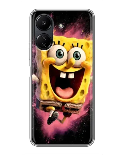 Чохол для Xiaomi POCO C65 з картинкою «Вибуховий Спанч Боб» Чохол для Xiaomi POCO C65 з картинкою «Вибуховий Спанч Боб»
