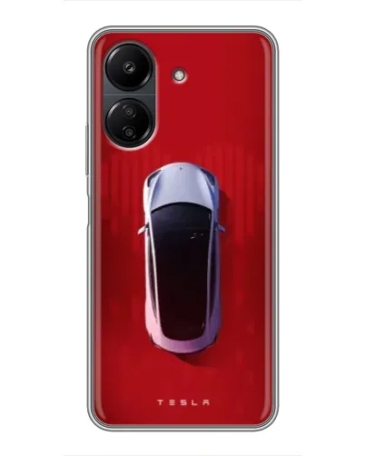 Чохол для Xiaomi POCO C65 з картинкою «Tesla Top View» Чохол для Xiaomi POCO C65 з картинкою «Tesla Top View»