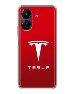 Чохол для Xiaomi POCO C65 з картинкою «Tesla Red Classic» Чохол для Xiaomi POCO C65 з картинкою «Tesla Red Classic»