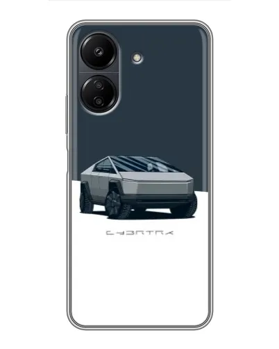 Чохол для Xiaomi POCO C65 з картинкою «Сріблястий Cybertruck Tesla» Чохол для Xiaomi POCO C65 з картинкою «Сріблястий Cybertruck Tesla»
