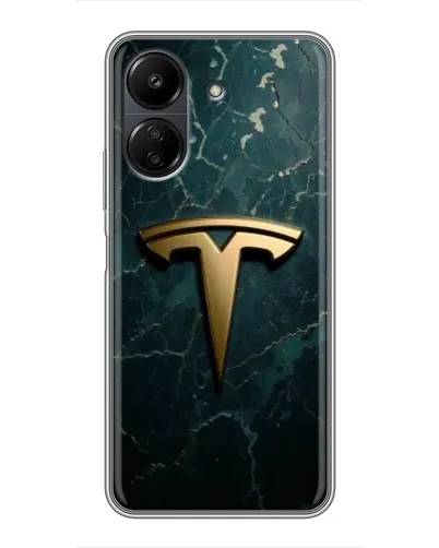 Чохол для Xiaomi POCO C65 з картинкою «Мармурова Tesla Gold» Чохол для Xiaomi POCO C65 з картинкою «Мармурова Tesla Gold»
