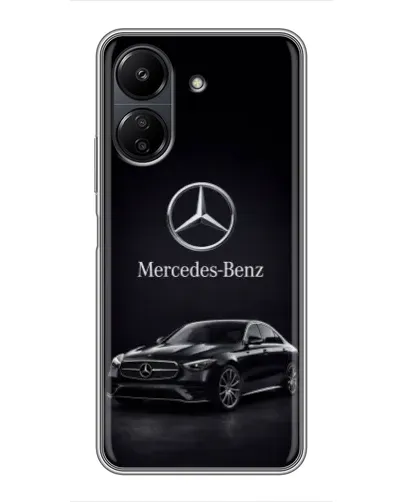 Чохол для Xiaomi POCO C65 з картинкою «Mercedes — решітка радіатора» Чохол для Xiaomi POCO C65 з картинкою «Mercedes — решітка радіатора»